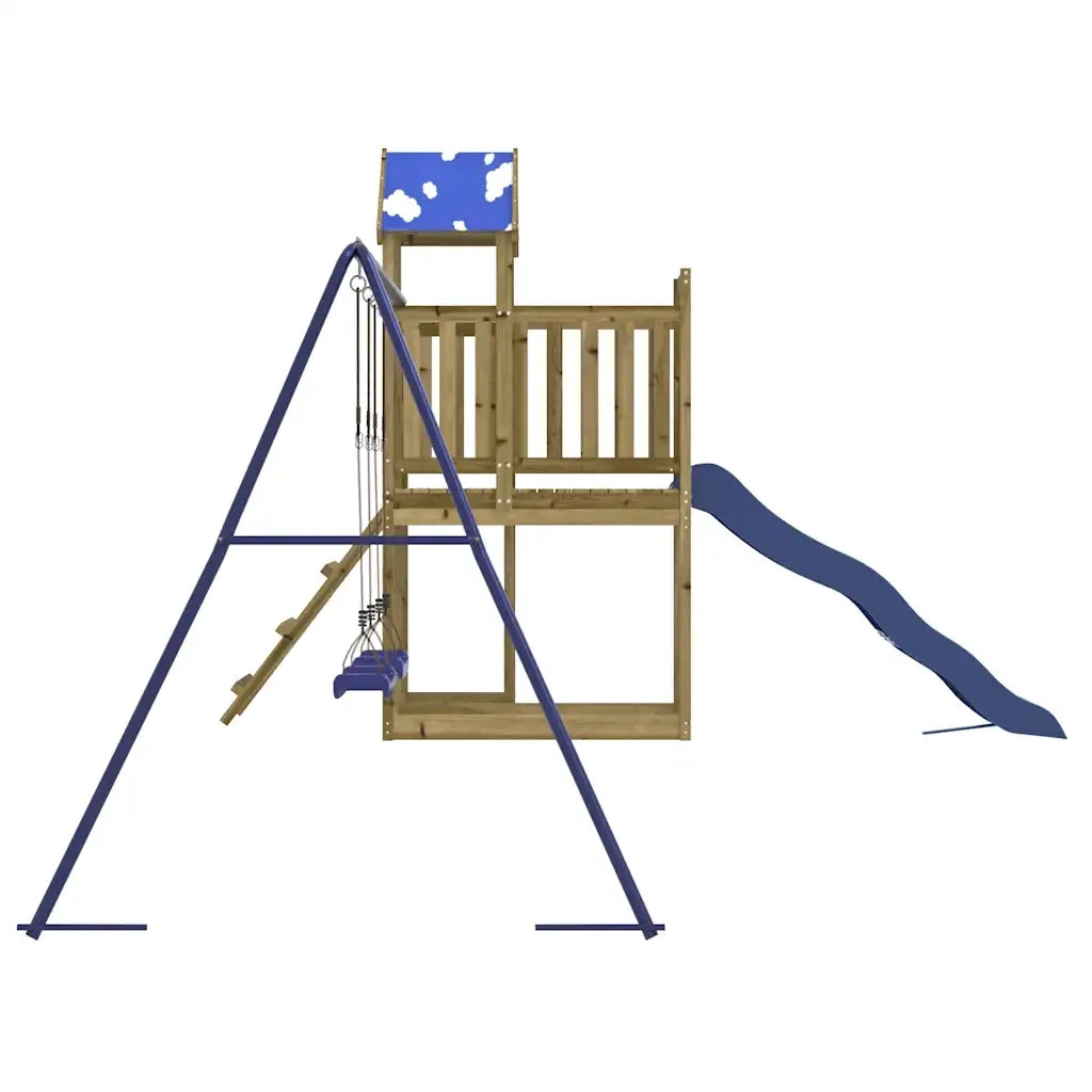 Set da Gioco da Esterno in Legno di Pino Impregnato 3278979