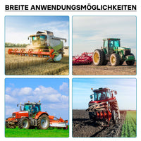 Boccola albero cardanico 175 mm Attacco albero scanalato 1 3/8" 21 denti Albero uscita 1 3/4" 6D