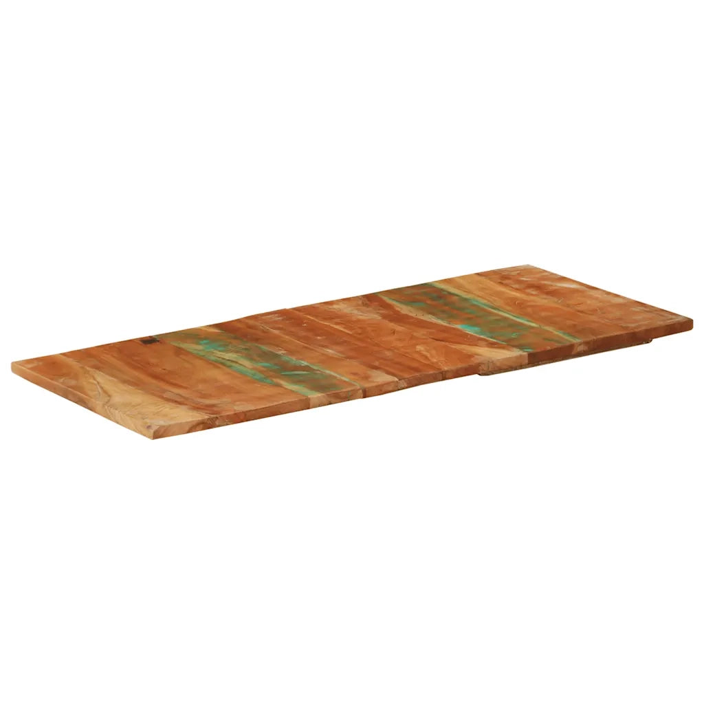 vidaXL Piano Tavolo Rettangolare 60x140 cm 25-27 mm Legno di Recupero