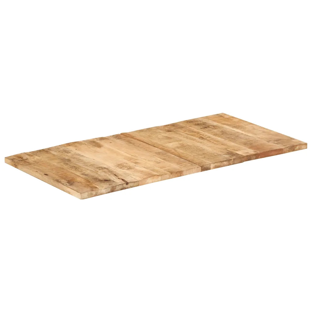 Piano Tavolo in Legno Massello Mango 25-27 mm 120x60 cm 286025