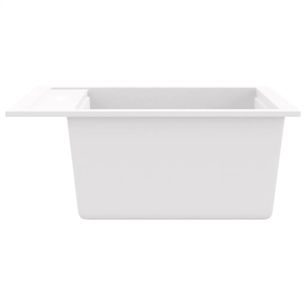 Lavello da Cucina in Granito Vasca Singola Bianco CFW2816520