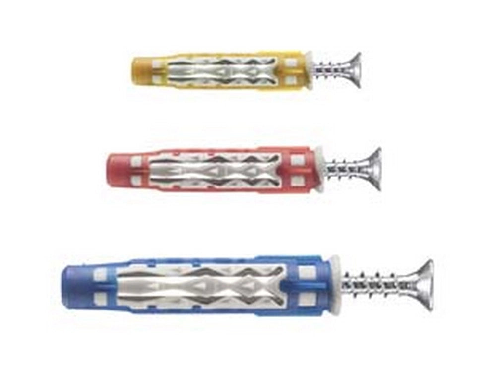 150pz tassello nylon bi material vite tsp bluefix/va  mm8x50, confezione cod:ferx.fer443258