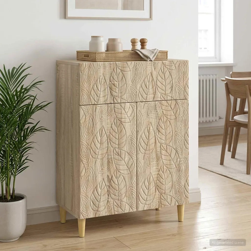 Credenza Rovere Sonoma 66 x 34,5 x 90 cm Legno ingegnerizzato 895097