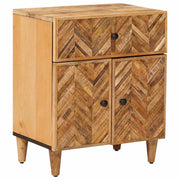 Comodino Marrone 50 x 33 x 60 cm Legno di mango massello 4018927