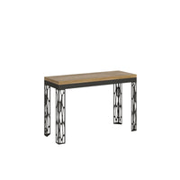 Tavolo Salvaspazio Allungabile 120x45/90x80/78 cm Ghibli Double Quercia Naturale