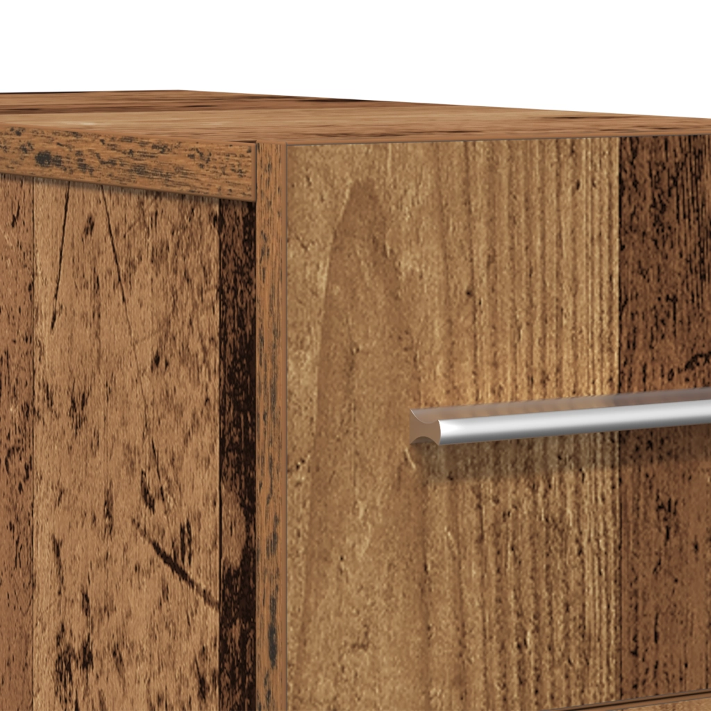 Armadio da farmacia in legno vecchio 20x45,5x60 cm in legno ingegnerizzato