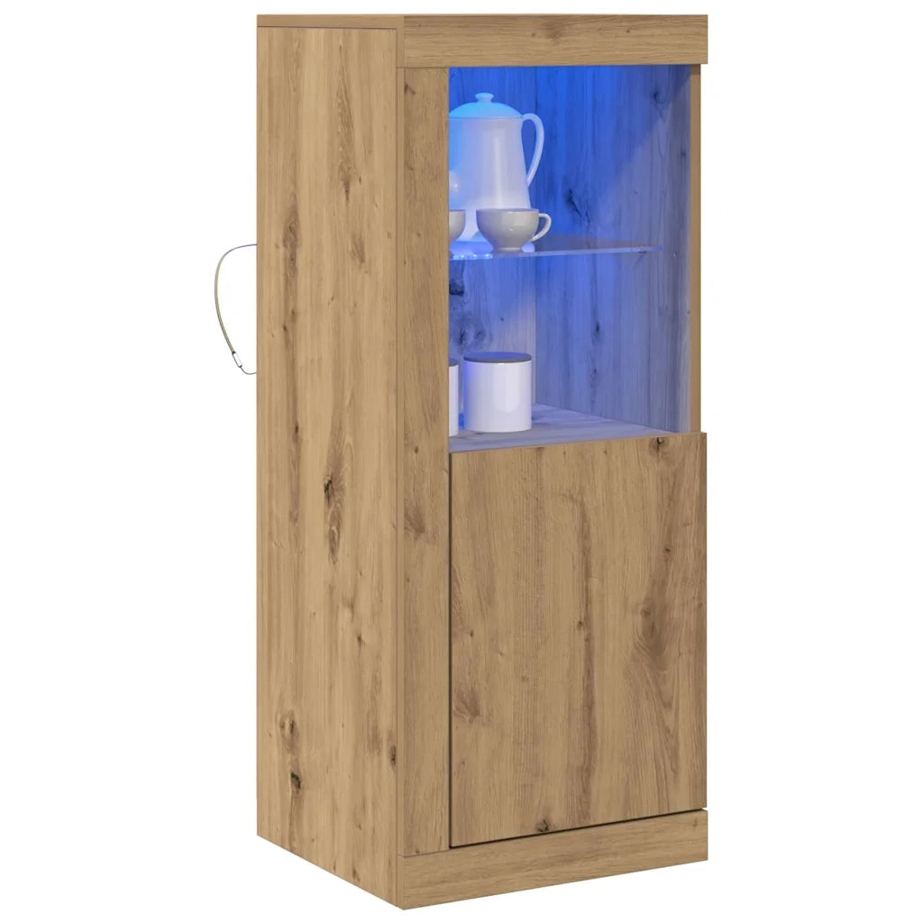 Madia LED Marrone 41 x 37 x 100 cm Legno multistrato 863025