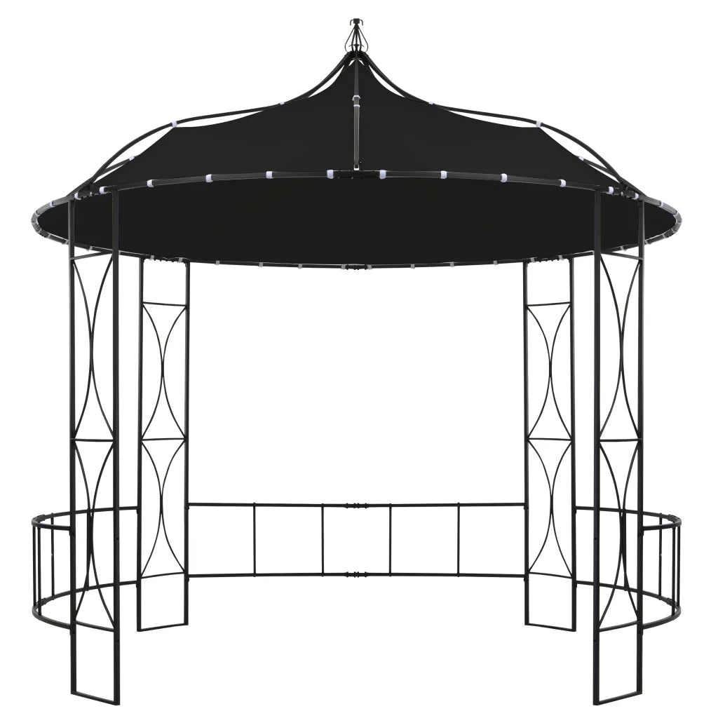 Gazebo 300x290 cm Antracite Rotondo 310031