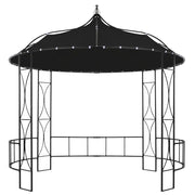 Gazebo 300x290 cm Antracite Rotondo 310031