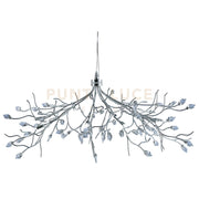 Astbury 8Lt Pendant - Metallo cromato e vetro acidato