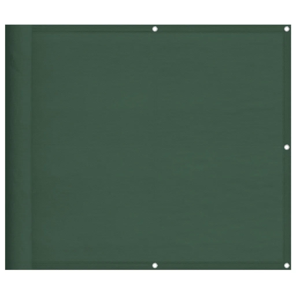 Paravento Balcone Verde Scuro 90x700 cm 100% Poliestere Oxford 4000263