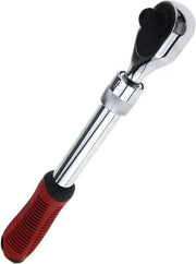 Estensione telescopica per manubrio con azionamento 1/2" adattabile a chiave a stella in acciaio inox.