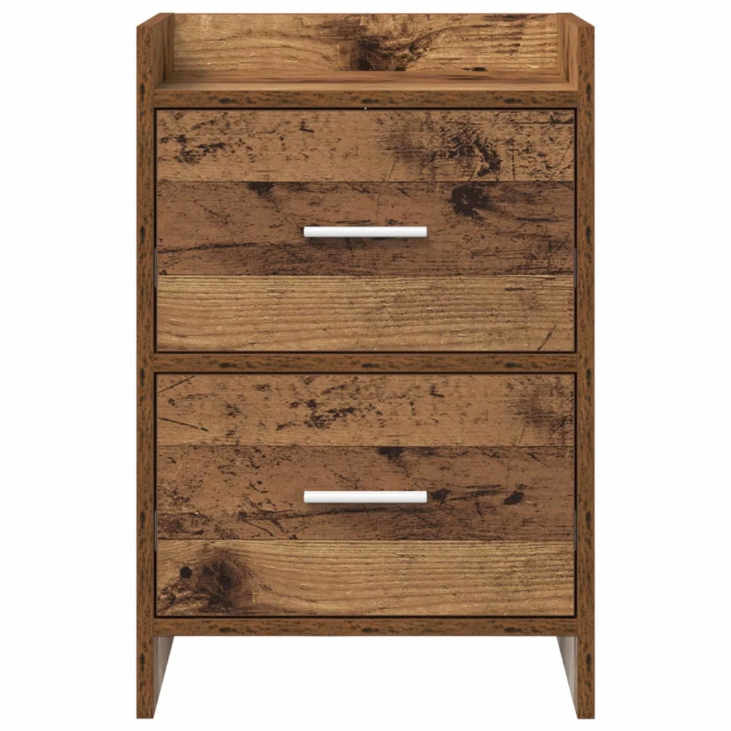 Comodini 2 pcs Legno antico 40 x 30 x 60 cm 8010976