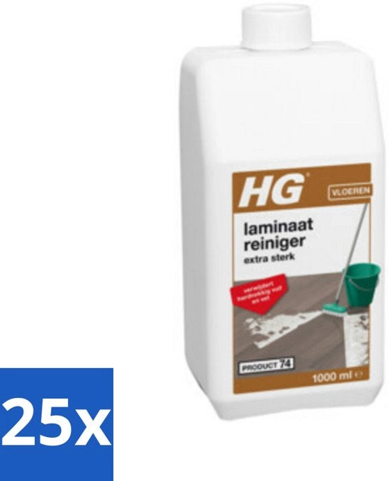 Pulitore di superfici in lamina con formula intensiva 1 litro - Confezione in bulk - 25 pezzi
