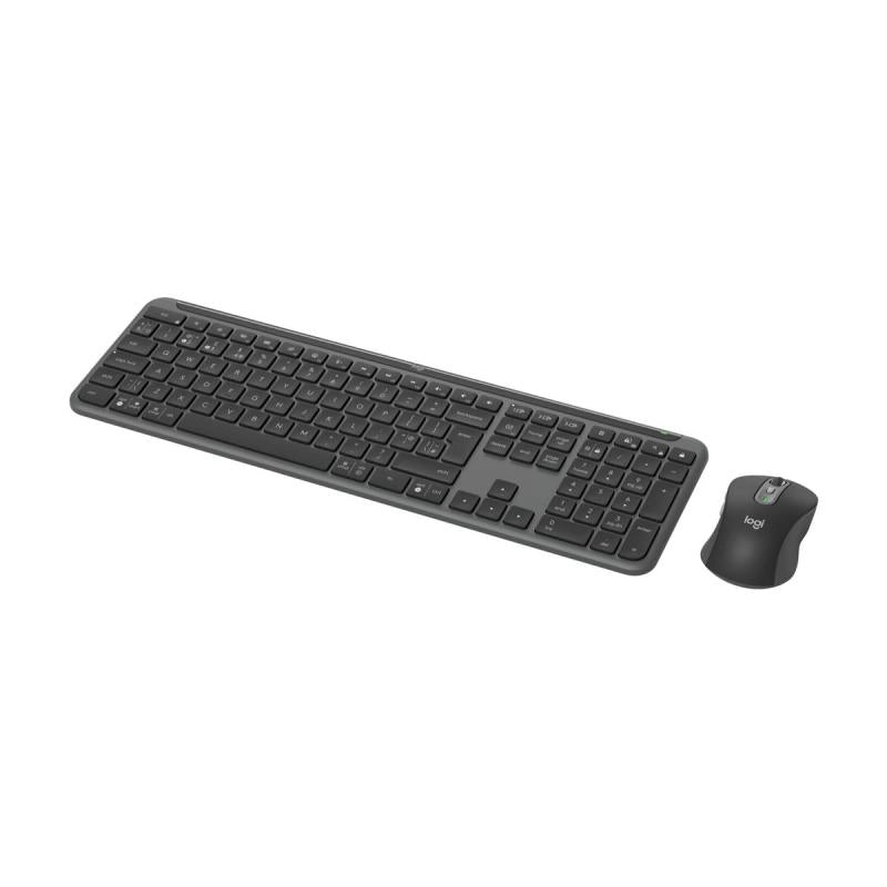 Logitech set di mouse e tastiera 920-012483 / mk950 signature slim grafite