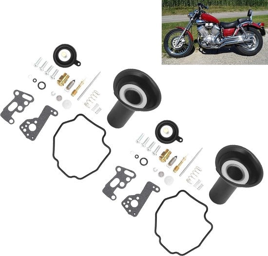 Kit di riparazione carburatore - Revisione e sostituzione carburatore - Virago XV535 1990-2001 XV 535 - Ordina online.
