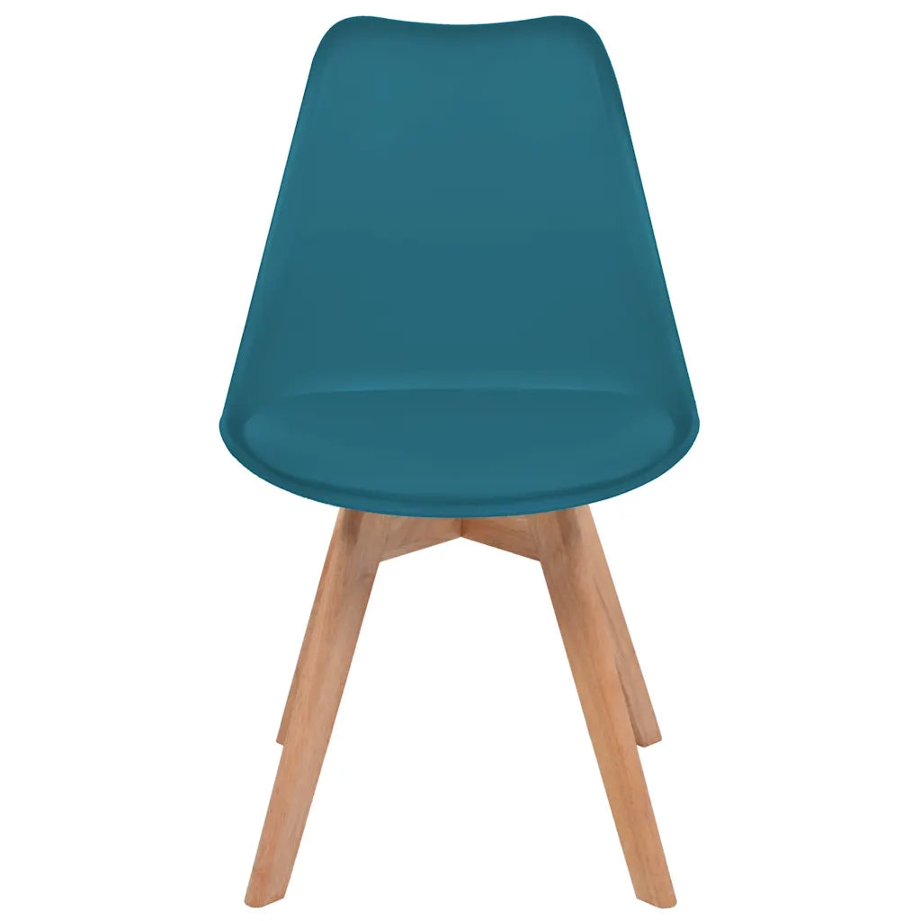 Sedie da Pranzo 2 pz Turchese in Plastica 244789