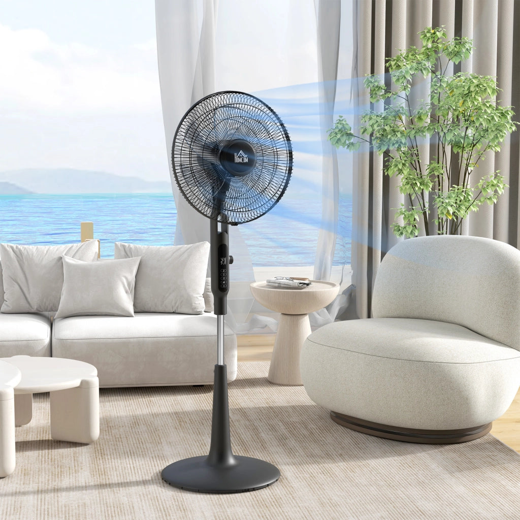 Ventilatore da pavimento ¨C zephmum ¨C 42 cm 40W nero