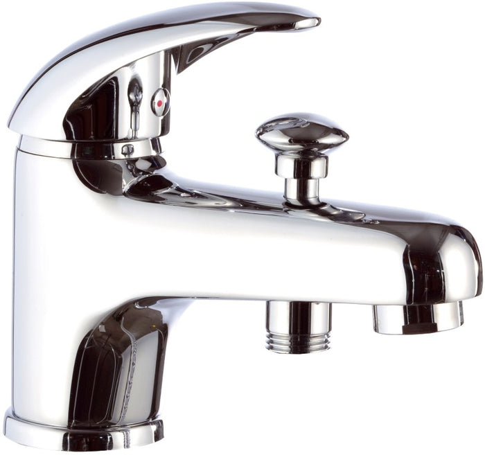 Rubinetto lavabo/vascacon deviatore, senza kit doccia - serie ten