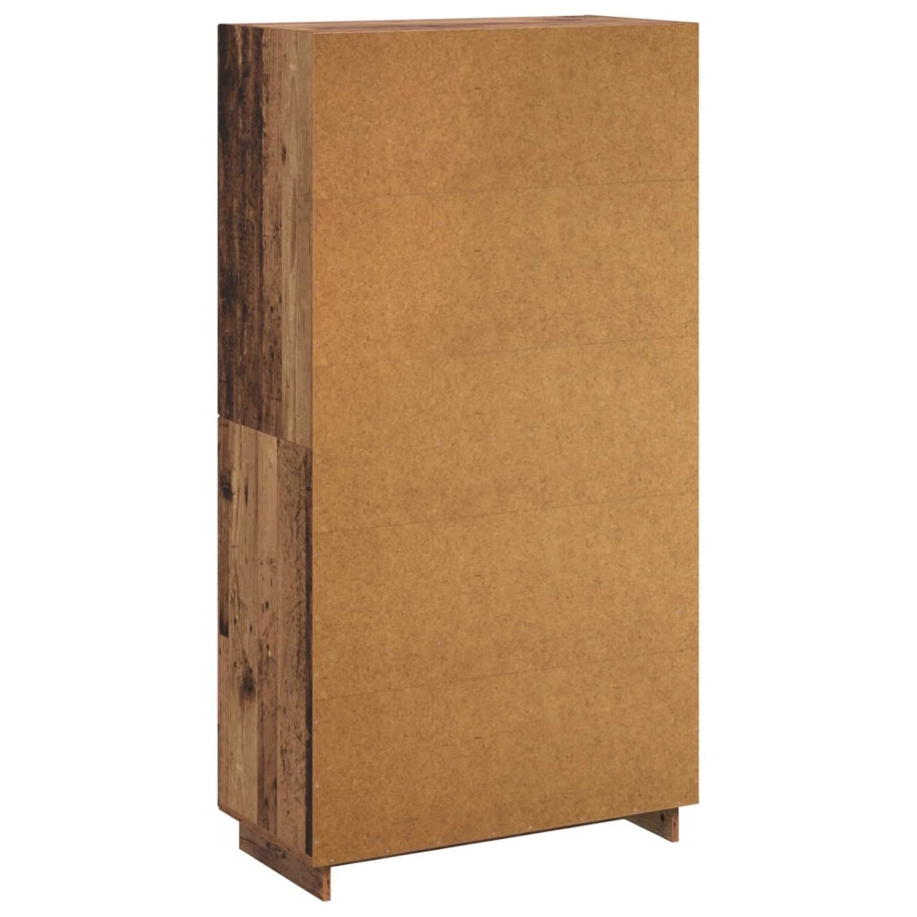 Credenza Legno di quercia 79 x 41 x 151 cm Legno ingegnerizzato 3433116