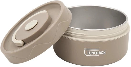 Casseruola Termica Bicchiere 420ml - Acciaio Inossidabile - Termicamente Isolata - Buona Tenuta Ermetica - Leggera 150g - Prevenzione dei Leken - Scatola per Pic-Nic