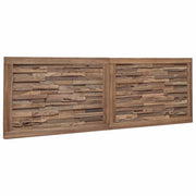 Testiera | Testata Naturale Legno di teak solido