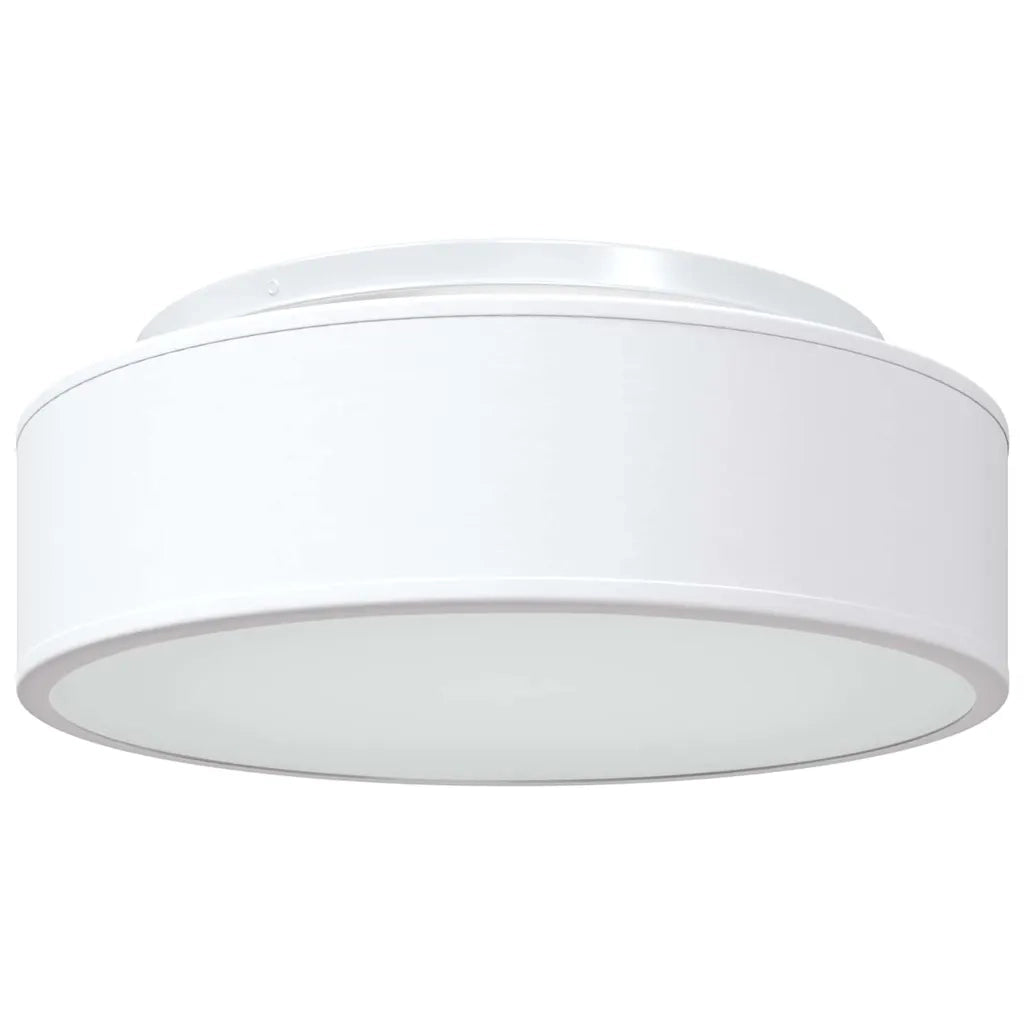 Lampada da soffitto Bianco 38 x 38 x 13,5 cm Tessuto CFW2183253