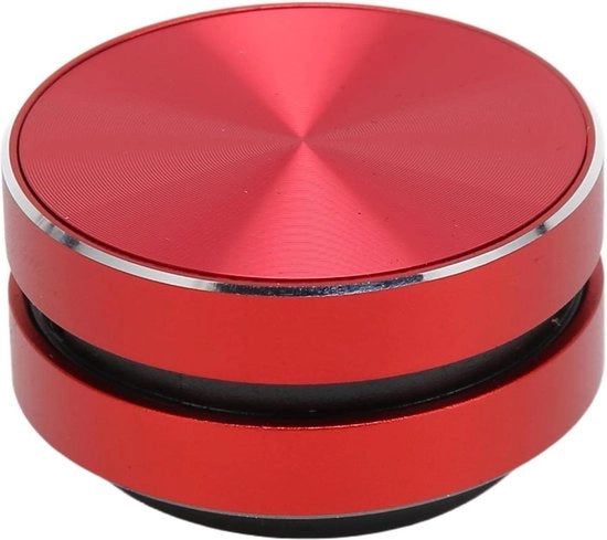 Altoparlante Mini 3W Guidato da Batteria Portatile - Audio Stereofonico Senza Fili - Tipo C Casse Acustiche Magnetiche Rosse .