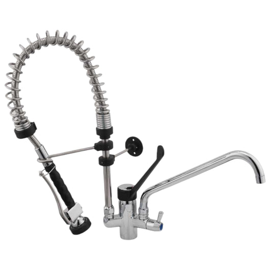 Miscelatore per cucina professionale industriale con doppia uscita