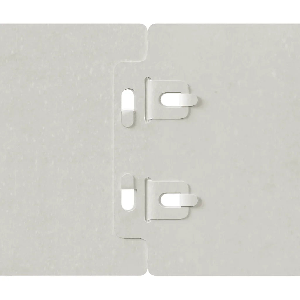 Bordure per Prato 50 pz 10x103 cm Acciaio Inossidabile 860140