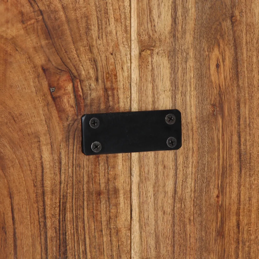 Testiera 200 cm in Legno Massello di Acacia 4017517