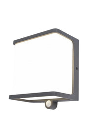Applique esterna DOBLO Lutec grigia LED 12W sensori