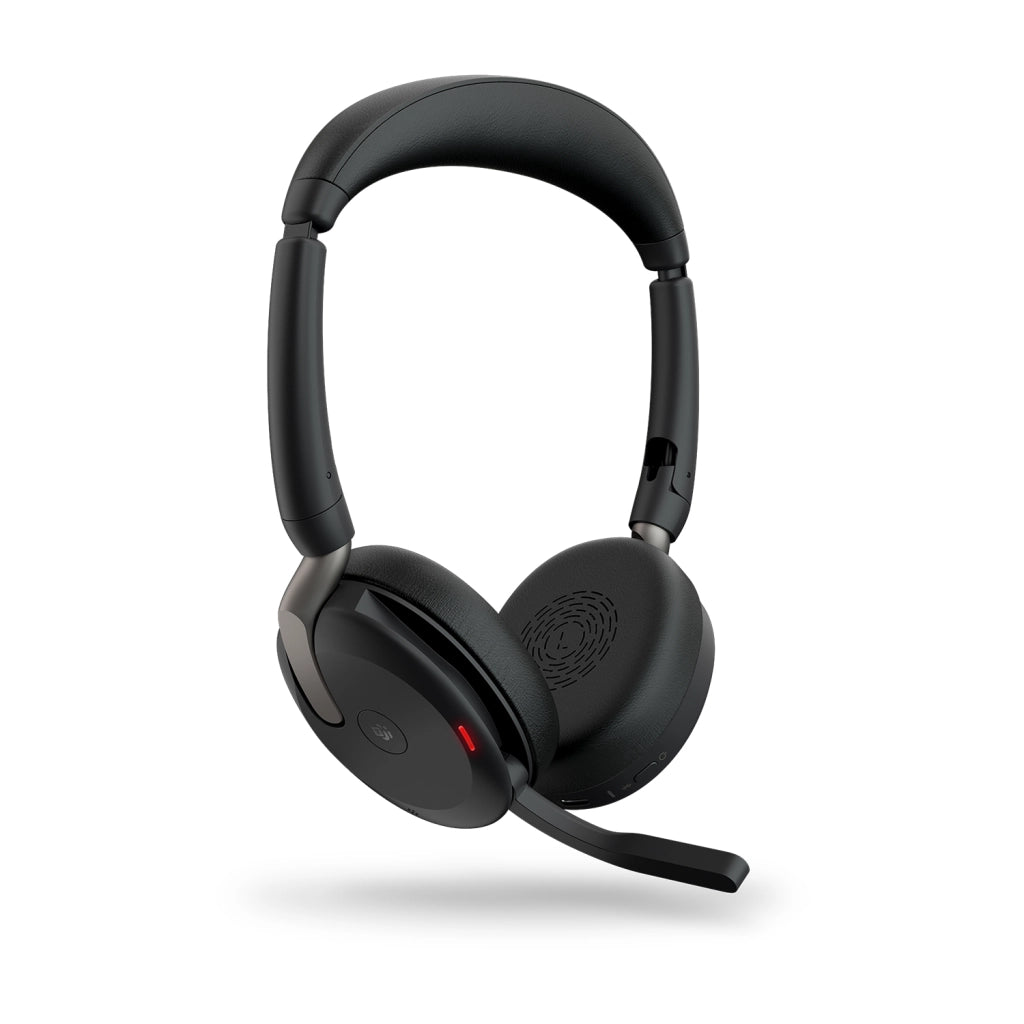 Jabra evolve2 65 flex auricolare wireless a padiglione ufficio usb tipo-c bluetooth base di ricarica - 26699-999-889