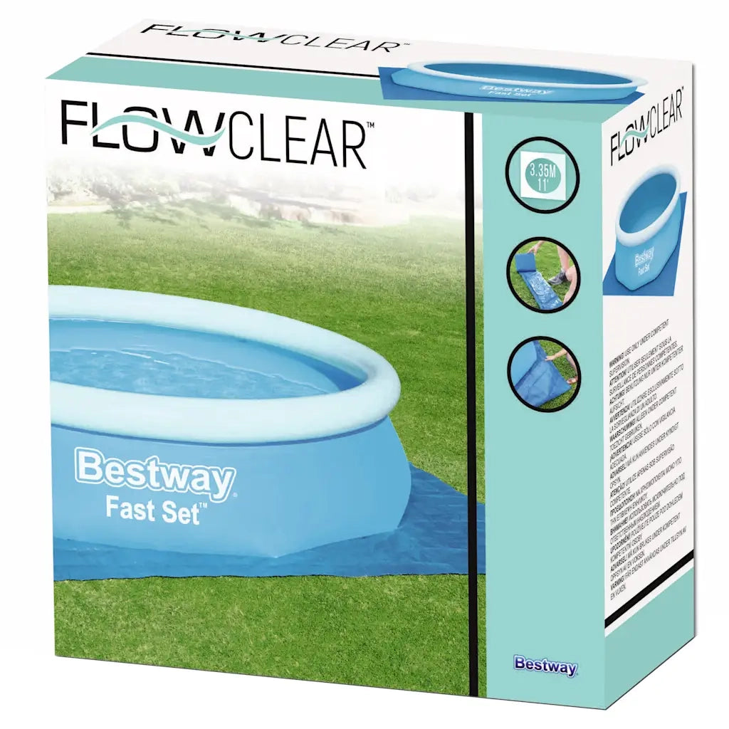 Bestway Telo di Protezione per Piscina Flowclear 335x335 cm 92092