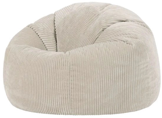 Zitzak a Cordonatura in Corduroy per Adulti - Beige