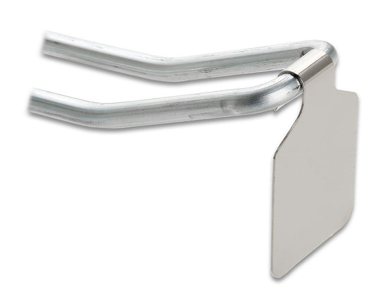 portaprezzo metallo x pannelli forati fig.10 cod:ferx.46255