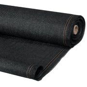 IDMarket - Rete ombreggiante 1,5x10m, telo rotolo per recinzione giardino 150g/m², nero