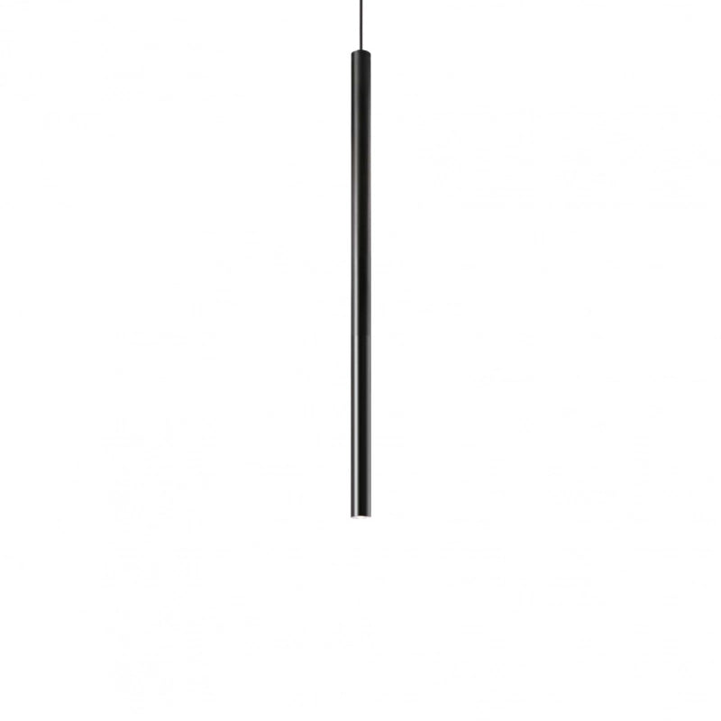 Lampada A Sospensione Ultrathin Sp D040 Round Dali/Push Nero Ideal-Lux