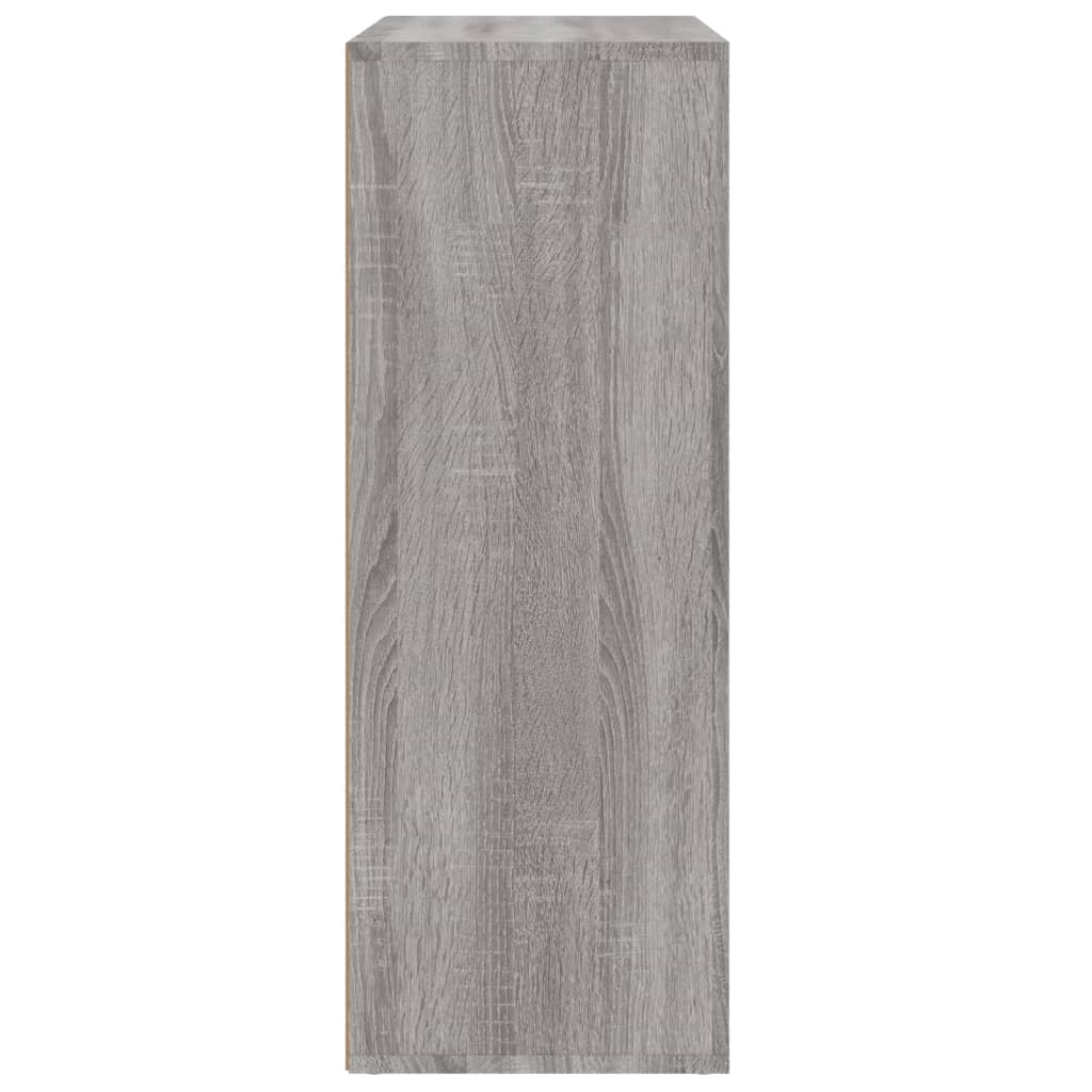 Buffet credenza cassettiera armadio mobile contenitore organizer cucina soggiorno Sonoma 60 x 31 x 84 cm legno ingegnerizzato grigio 02_0036391