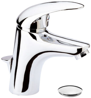 Miscelatore in ottone cromato per lavabo serie ten remer
