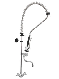 Rubinetto per cucina industriale professionale completo in ottone