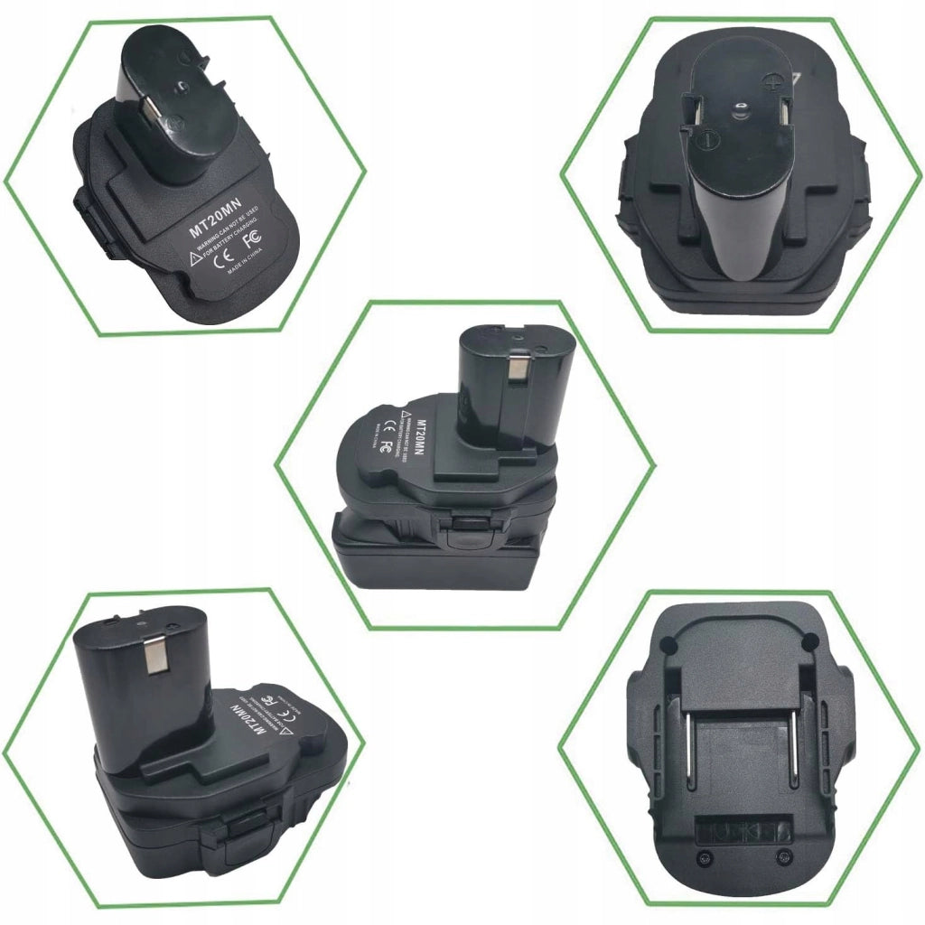 Adattatore per Batterie Makita 18V NiCd/NiMh – Compatibile con Utensili Makita 18V Li-Ion