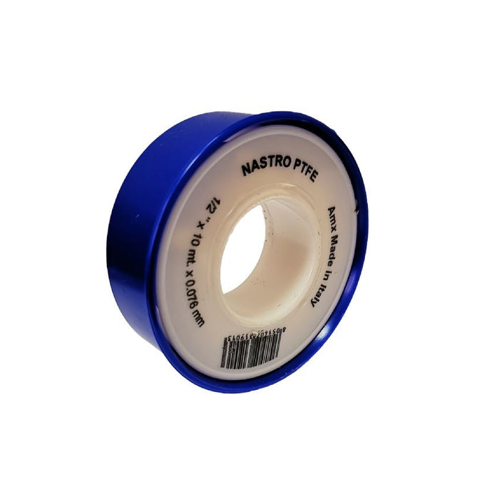 Nastro PTFE 1/2" x 10 m x 0,076 mm