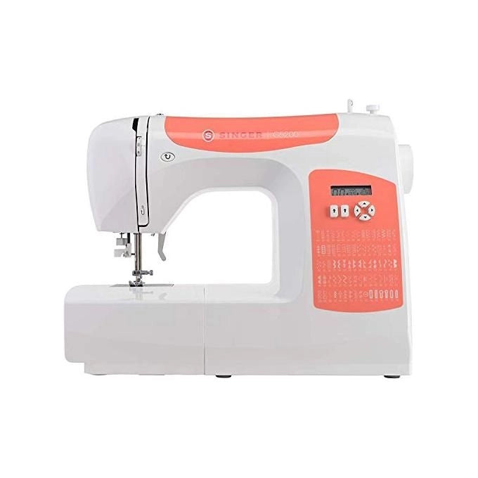 Singer C5205 Macchina da Cucire con Luce Led e Display Rossa