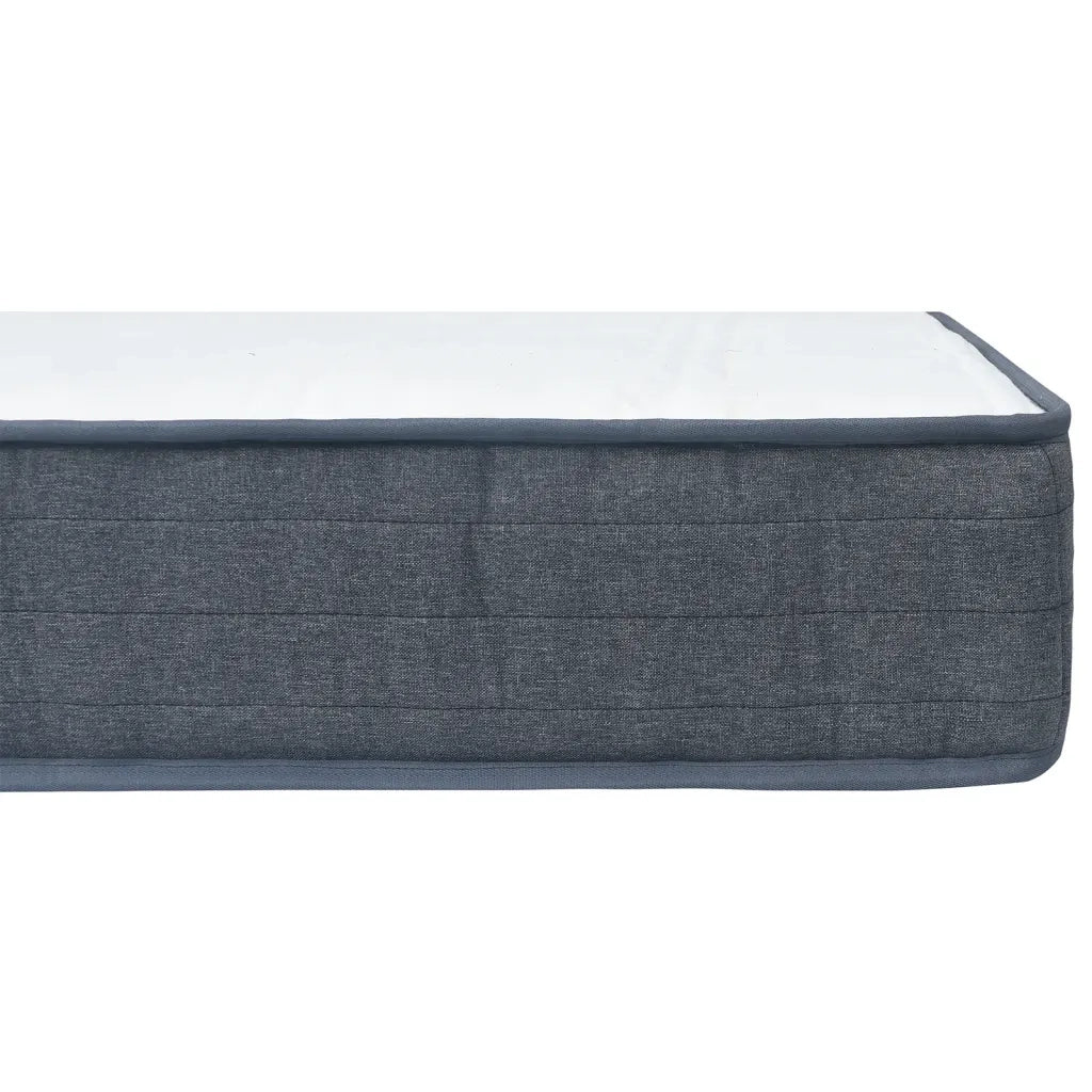 Materasso a Molle Insacchettate 160x80x20 cm Morbidezza Media in Tessuto