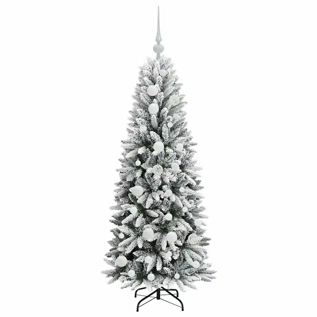 Albero di Natale artificiale con 150 LED Bianco 120 cm 3396024