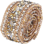 Lint per decorazione con strass cristalli autofissanti