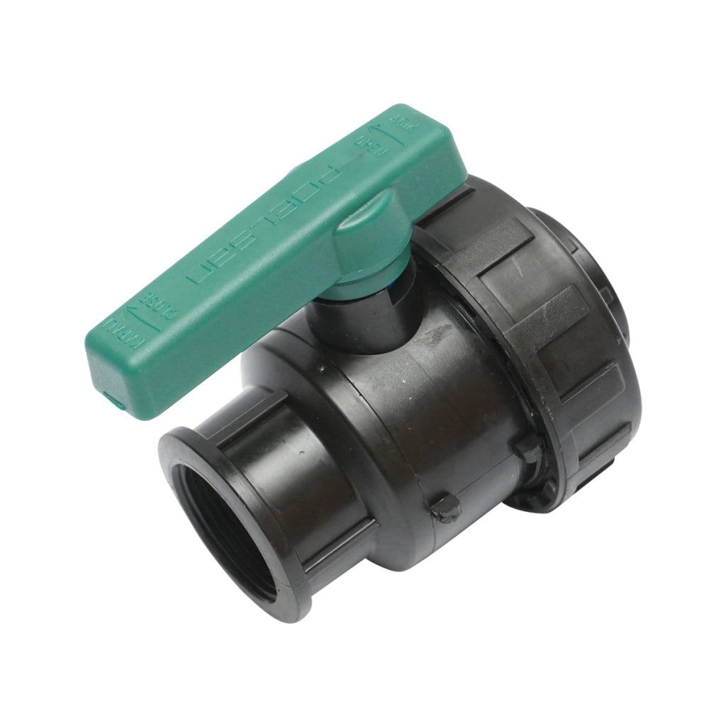 Rubinetto a sfera di compressione, filettatura interna D1/4x11/4, PN10
