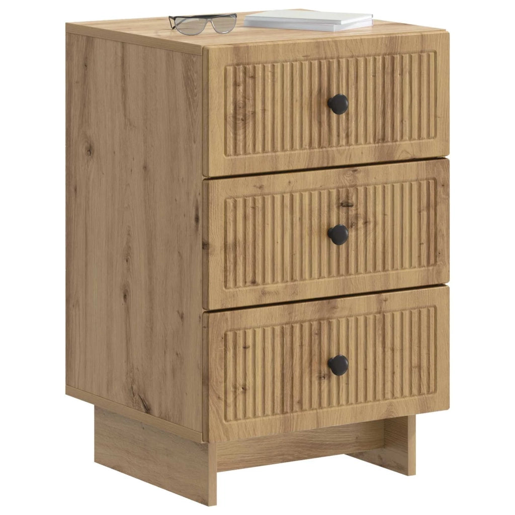 Armadio da Notte Rovere Artigianale 43 x 41 x 66,5 cm 893874
