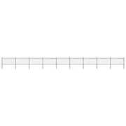 Recinzione da Giardino con Punta a Lancia in Acciaio 1506x100 cm Nero 277619